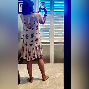 PPLA Clothing Boho Open Back Dress Size Small